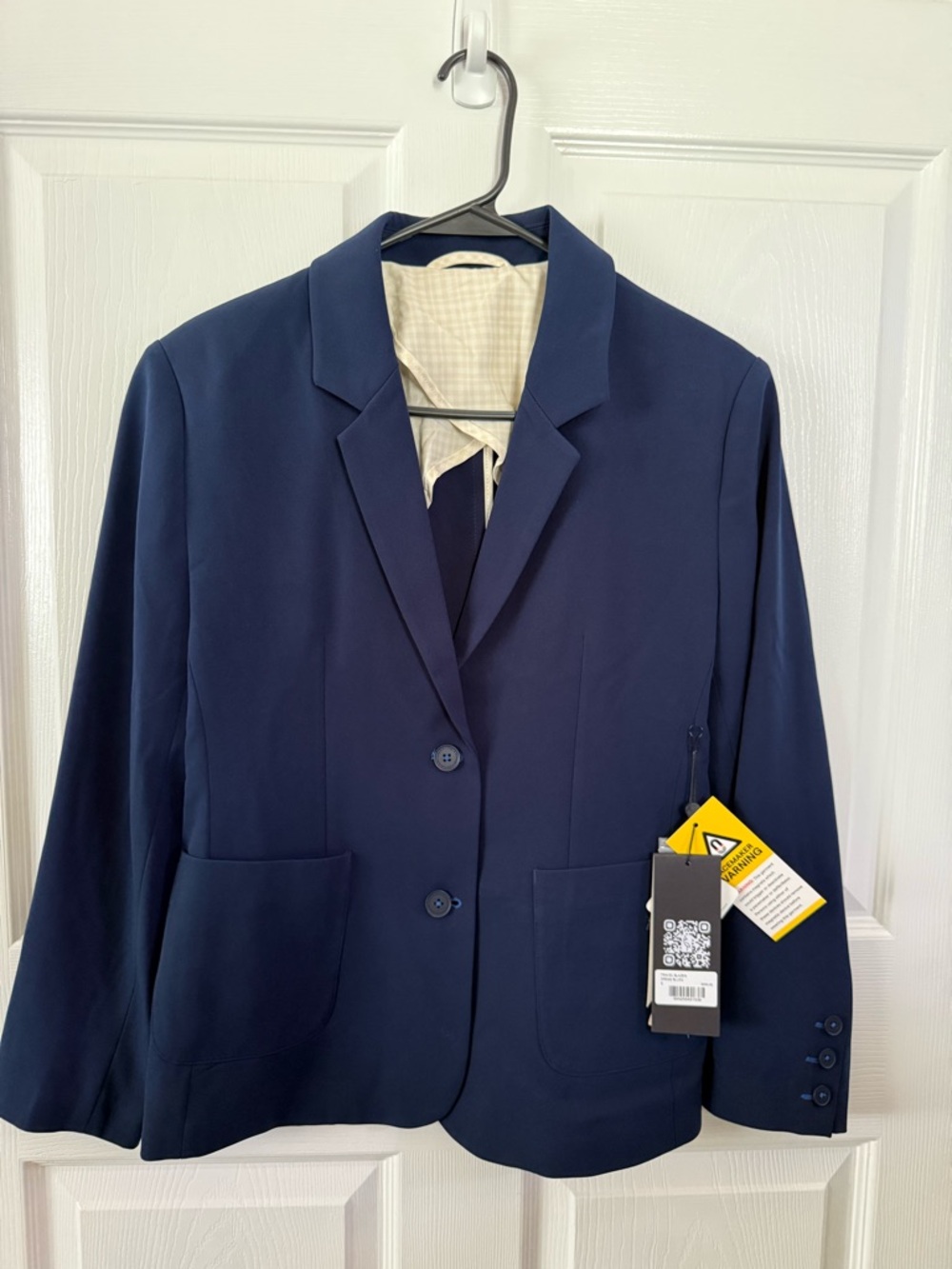 NWT A. Putnam Travel Blazer - Classic Two-Button Tailored Jacket